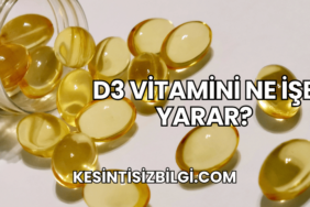 D3 Vitamini Ne İşe Yarar?