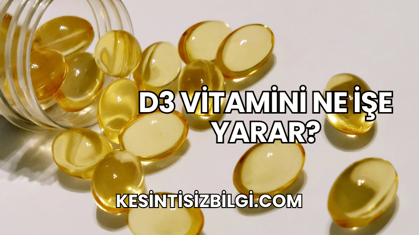 D3 Vitamini Ne İşe Yarar?