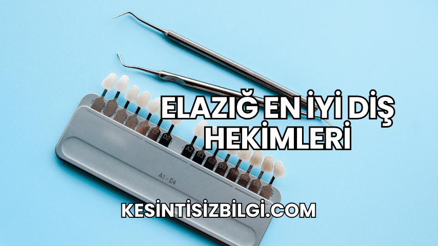 Elazığ En İyi Diş Hekimleri