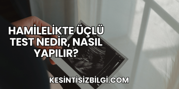 Hamilelikte Üçlü Test Nedir, Nasıl Yapılır?