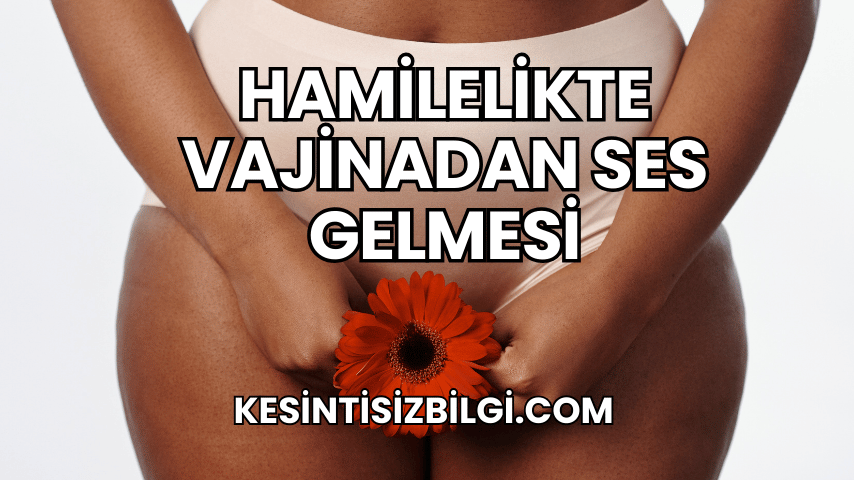Hamilelikte Vajinadan Ses Gelmesi