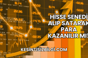 Hisse Senedi Alıp Satarak Para Kazanılır mı?