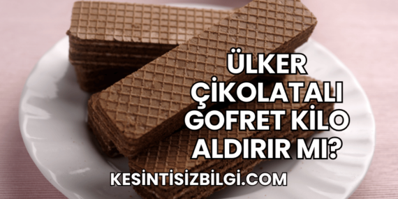 Ülker Çikolatalı Gofret Kilo Aldırır mı?