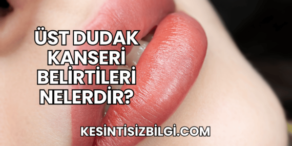 Üst Dudak Kanseri Belirtileri Nelerdir?