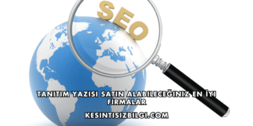 Tanıtım Yazısı Satın Alabileceğiniz En İyi Firmalar
