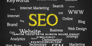 Tanıtım Yazısı Satın Alırken Nelere Dikkat Etmelisiniz?