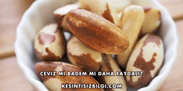 Ceviz mi Badem mi Daha Faydalı?