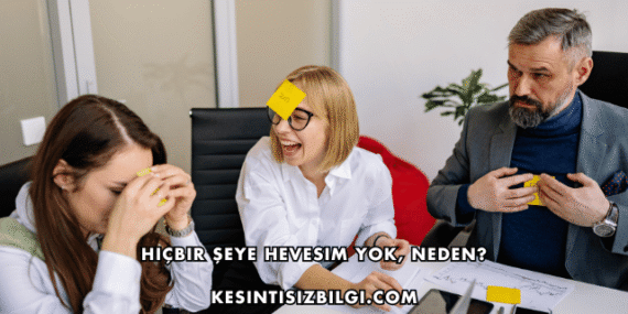 Hiçbir Şeye Hevesim Yok, Neden?