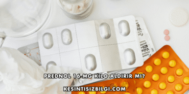 Prednol 16 Mg Kilo Aldırır mı?