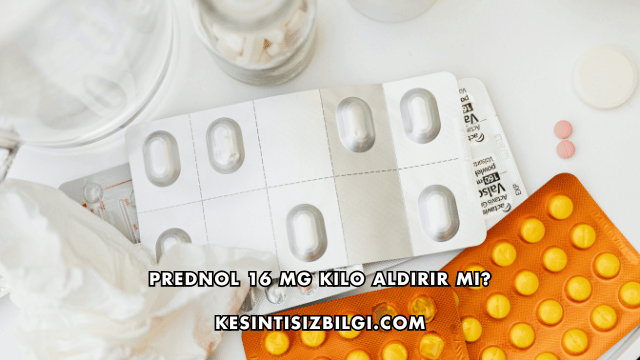 Prednol 16 Mg Kilo Aldırır mı?