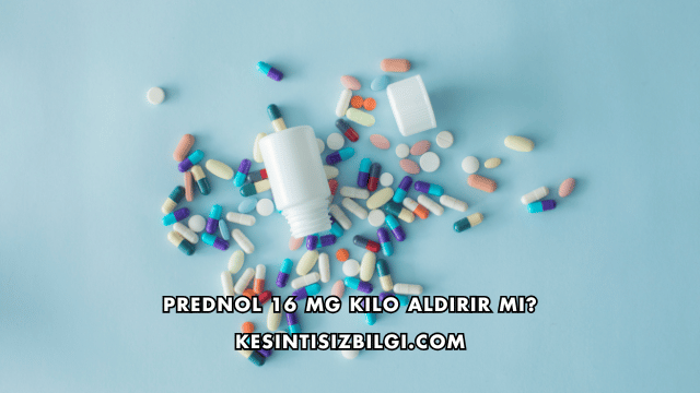 Prednol 16 Mg Kilo Aldırır mı?